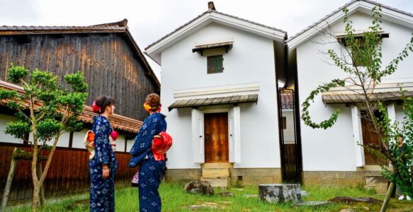 Kurayoshi, la ville historique aux entrepôts blancs