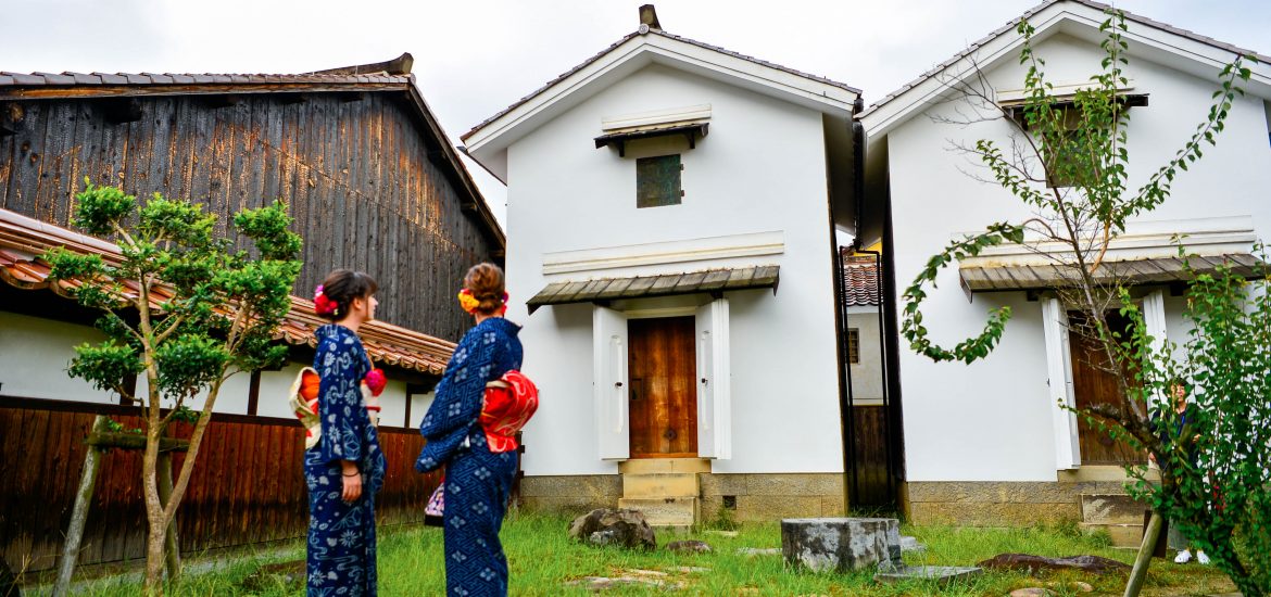 Kurayoshi, la ville historique aux entrepôts blancs